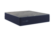 Restonic HealthRest PolarBreeze hybrid mattress with cooling gel layers and plush top for optimal comfort and support.