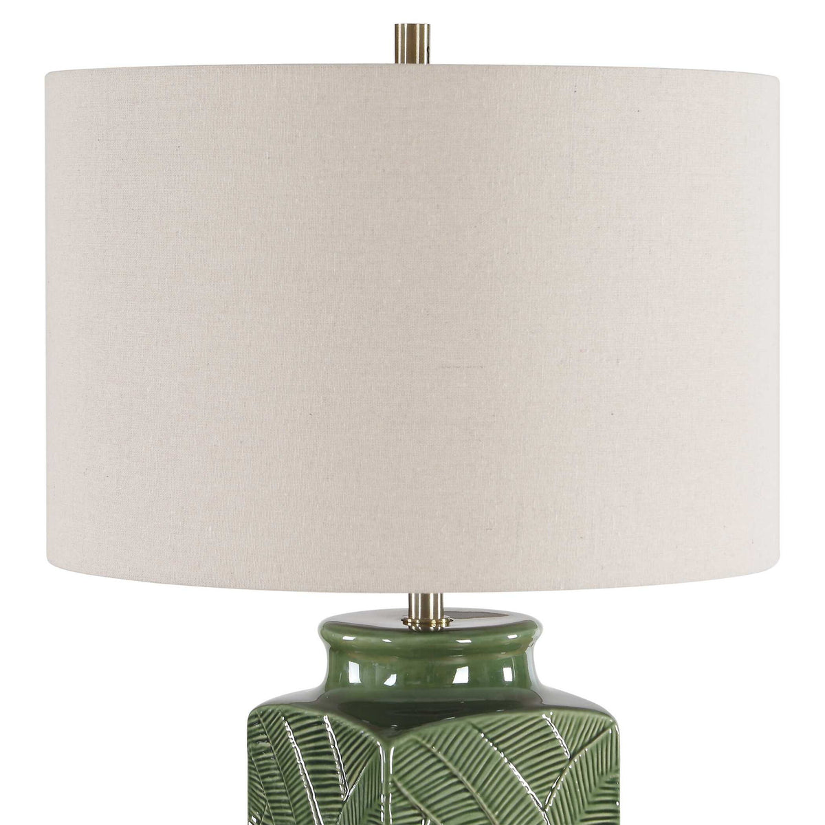 Table Lamp - Glossy Green