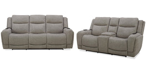 Penfield - Power Reclining Sofa Set - R&R Furniture Gallery (Fountain Valley, CA)