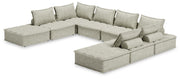 Signature Design by Ashley stationary Bales sectional sofa with plush cushions and modern design, shown in a living room setting.