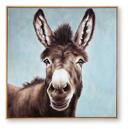 Landerton - Wall Art - Brown / Blue / White - R&R Furniture Gallery (Fountain Valley, CA)