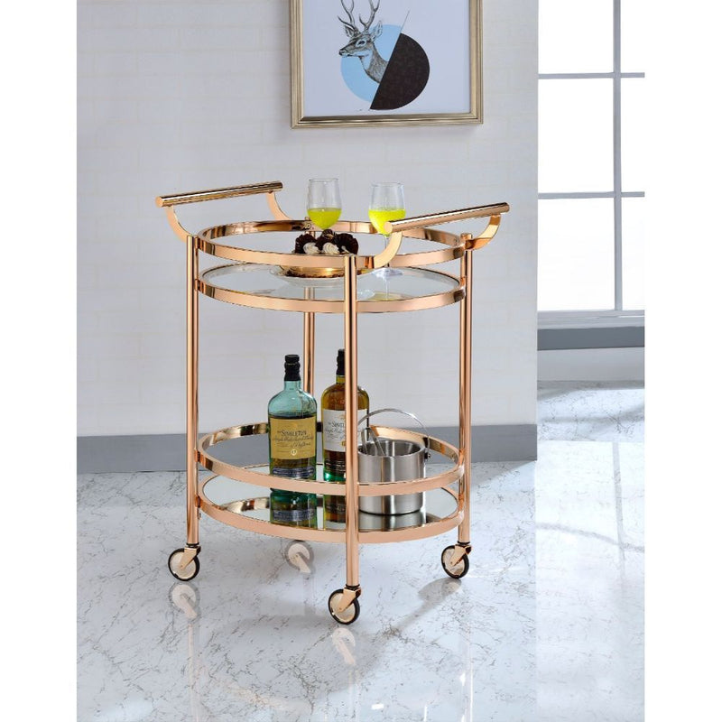 Lakelyn - Serving Cart - R&R Furniture Gallery (Fountain Valley, CA)