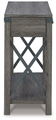 Freedan - Console Sofa Table - Grayish Brown - R&R Furniture Gallery (Fountain Valley, CA)