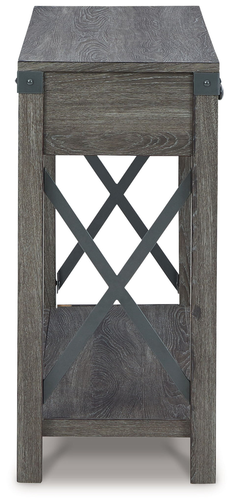 Freedan - Console Sofa Table - Grayish Brown - R&R Furniture Gallery (Fountain Valley, CA)