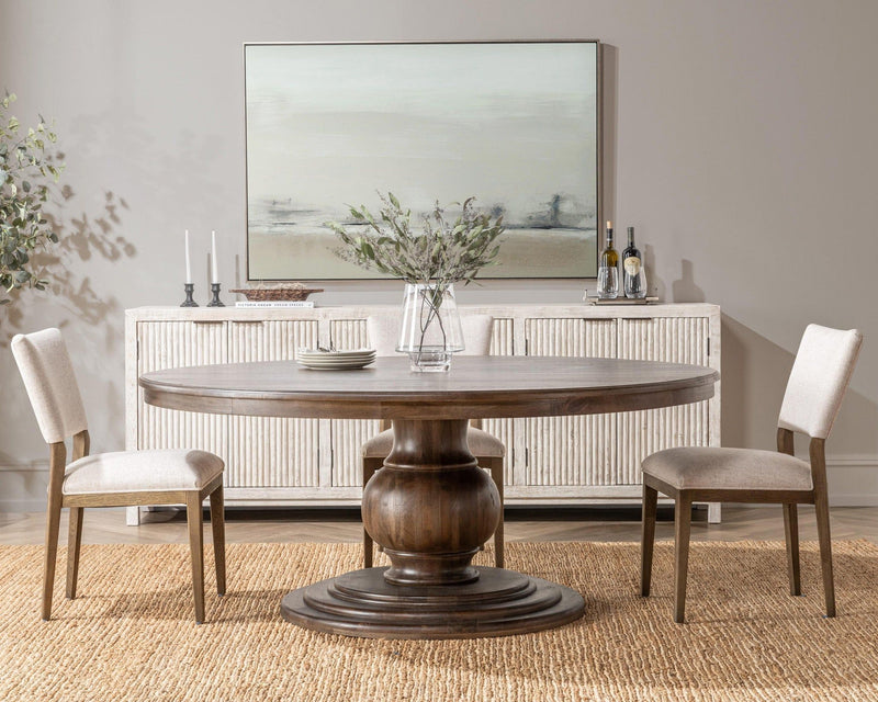 Brookside - Round Dining Table - R&R Furniture Gallery (Fountain Valley, CA)