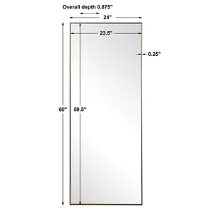 Bradley - Mirror - Brass