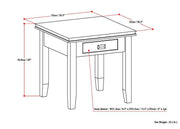 Artisan - Handcrafted End Table - R&R Furniture Gallery (Fountain Valley, CA)