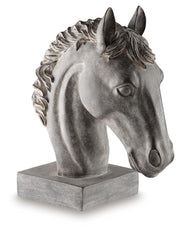 Carnlow - Sculpture - Antique Black - R&R Furniture Gallery (Fountain Valley, CA)