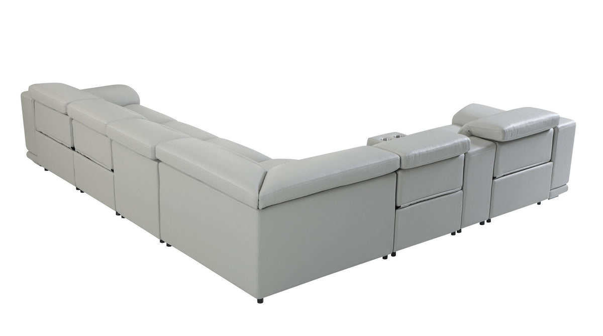 9762 - Power Reclining Sectional - R&R Furniture Gallery (Fountain Valley, CA)