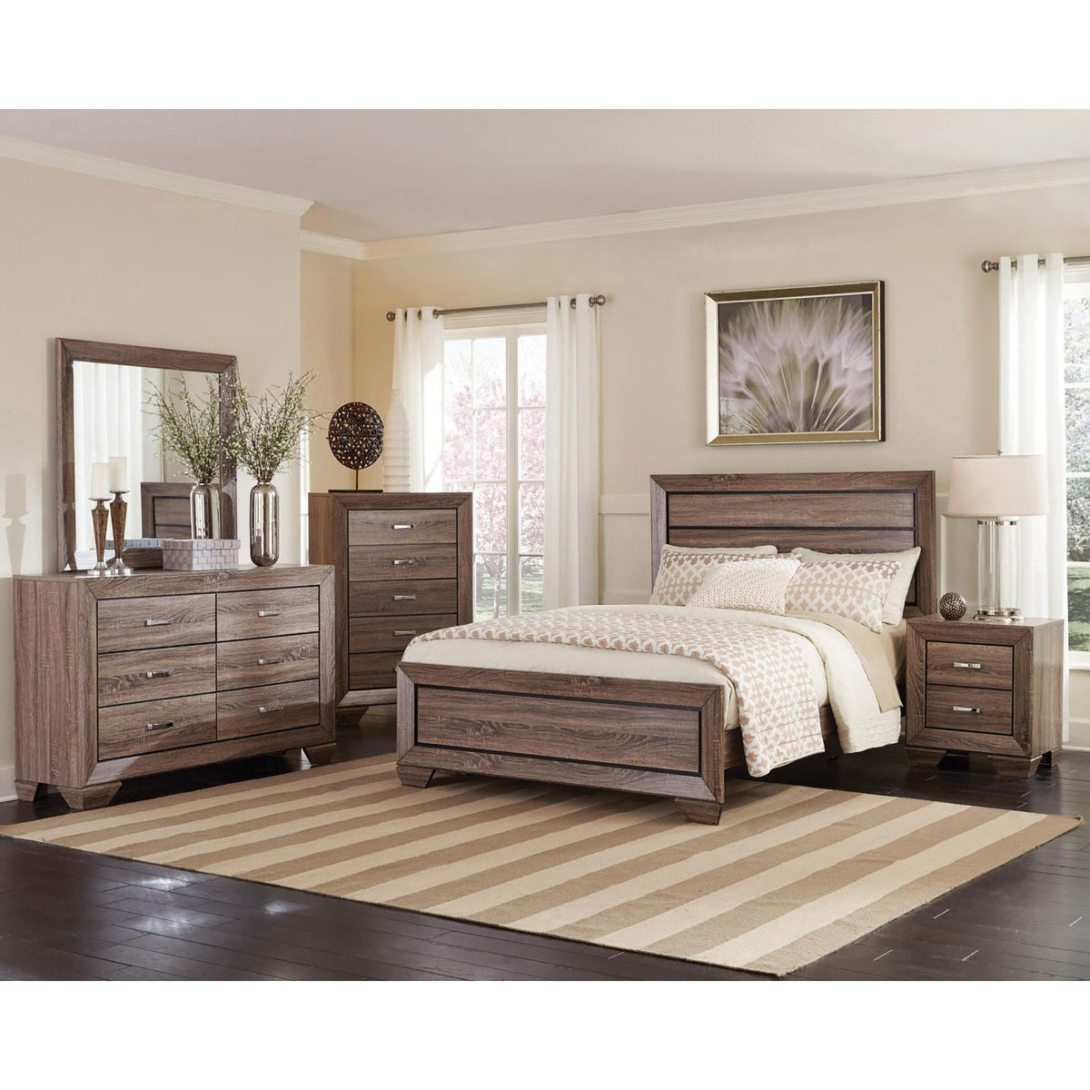 Oatfield - Panel Bed