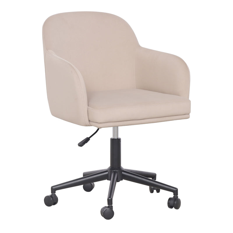TOV Furniture Sydney desk chair with a sleek design, cushioned seat, and modern metal base, ideal for contemporary office spaces.