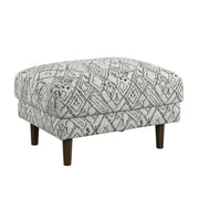 Abstract Ottoman - Black - R&R Furniture Gallery (Fountain Valley, CA)