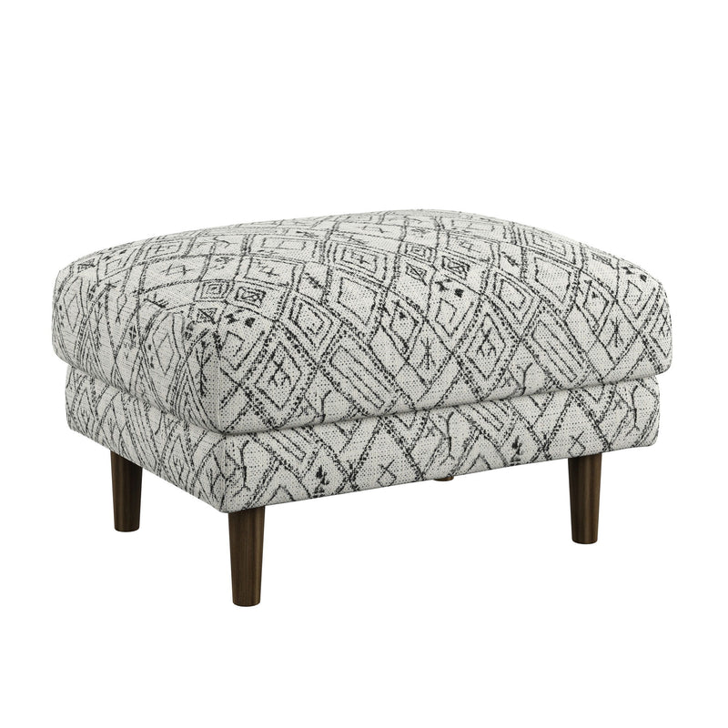 Abstract Ottoman - Black - R&R Furniture Gallery (Fountain Valley, CA)
