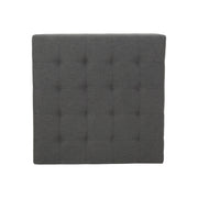 Noble House Isabella contemporary storage ottoman with cushioned top and wooden legs, versatile and stylish for living room decor.