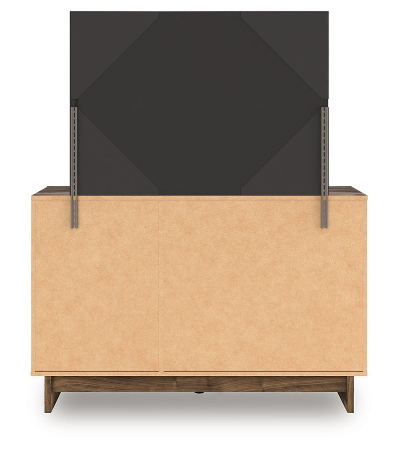 Chirason - Dresser And Mirror - Brown - R&R Furniture Gallery (Fountain Valley, CA)