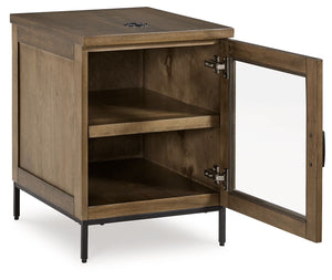 Torlanta - Chair Side End Table - Brown - R&R Furniture Gallery (Fountain Valley, CA)