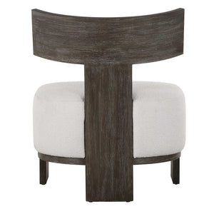 Finlay - Dark Walnut Accent Chair