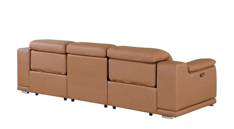 9762 - 3-Piece Modular Power Reclining Sofa With 2 Power Recliners In