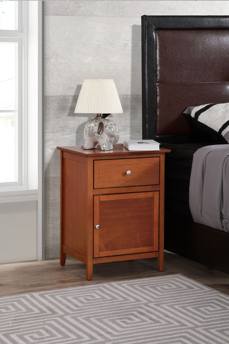 1 Drawer / 1 Door Nightstand - R&R Furniture Gallery (Fountain Valley, CA)