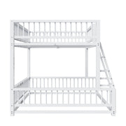 Bunk Bed Frame With Ladder And Safety Guardrails - R&R Furniture Gallery (Fountain Valley, CA)