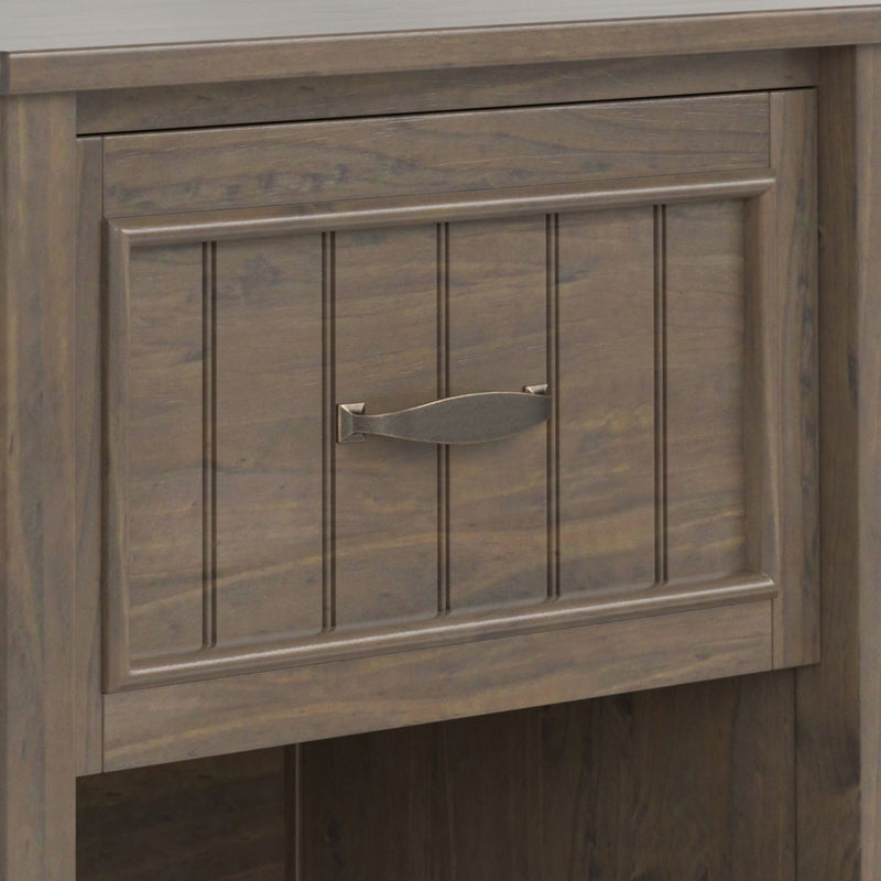 Lev - Bedside Table - Smoky Brown - R&R Furniture Gallery (Fountain Valley, CA)