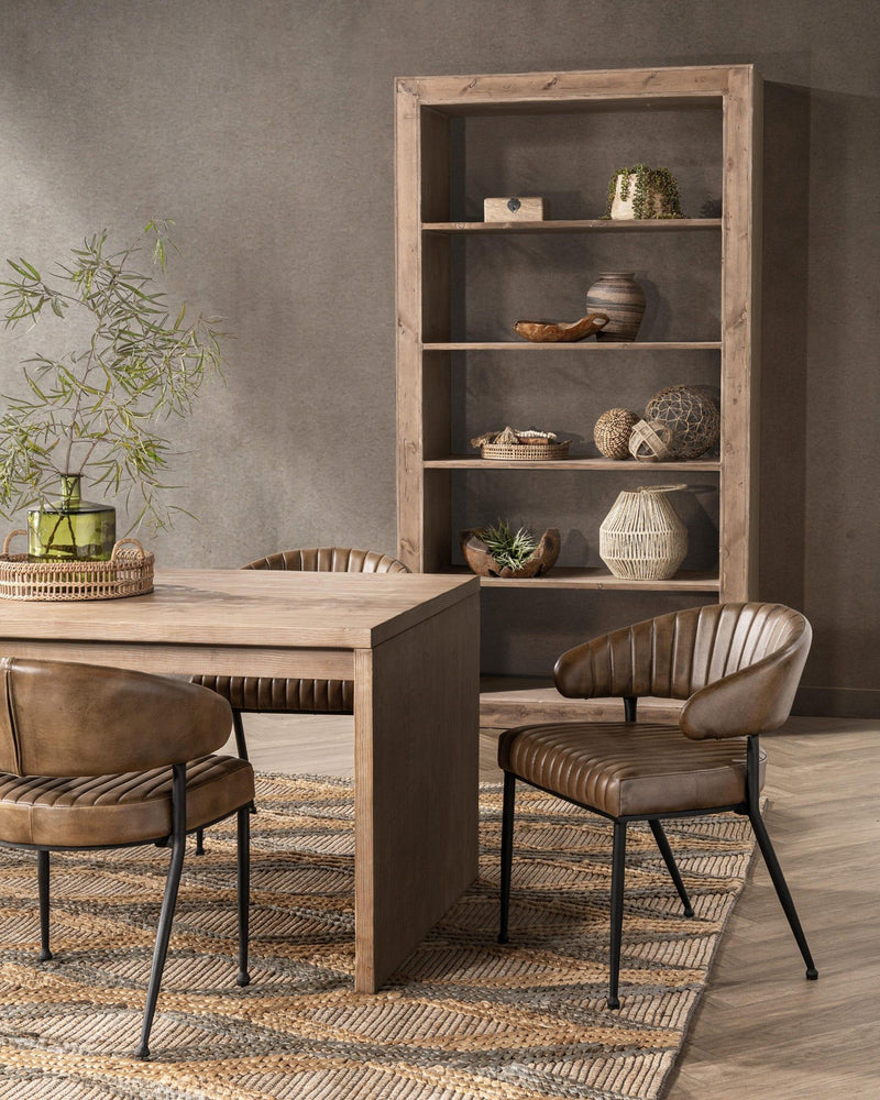 Nalani - Bookshelf - Natural - R&R Furniture Gallery (Fountain Valley, CA)