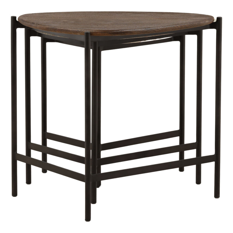 Viremont - Nesting Table (Set of 3) - Beige And Black