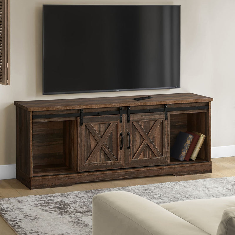 TV Stand, Console Media Entertainment Center, Storage Cabinet, Transitional - R&R Furniture Gallery (Fountain Valley, CA)