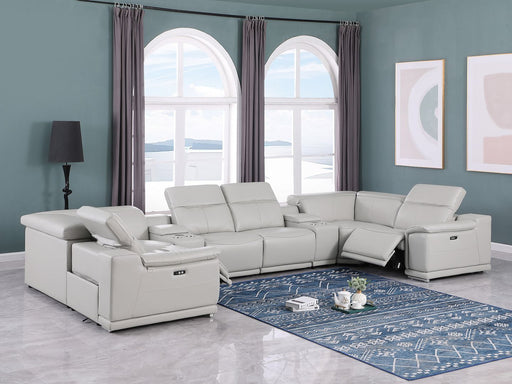 9762 - 8-Piece U-Shaped Sectional Sofa With 2 Power Recliners - R&R Furniture Gallery (Fountain Valley, CA)