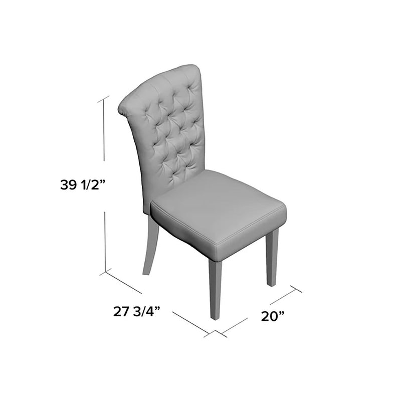 Charlotte - Dining Chair - Black - R&R Furniture Gallery (Fountain Valley, CA)
