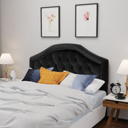 Kaarina - Contemporary Tufted Fabric Headboard - R&R Furniture Gallery (Fountain Valley, CA)
