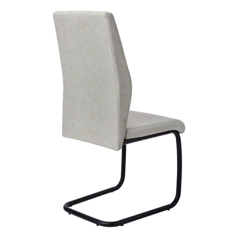 Dining Chair, Side, Upholstered For Dining Room, Contemporary & Modern (Set of 2) - R&R Furniture Gallery (Fountain Valley, CA)