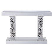 Kachina - Console Table - Mirrored & Faux Gems - R&R Furniture Gallery (Fountain Valley, CA)