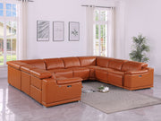 9762 - 8-Piece U-Shaped Sectional Sofa With 4 Power Recliner - R&R Furniture Gallery (Fountain Valley, CA)