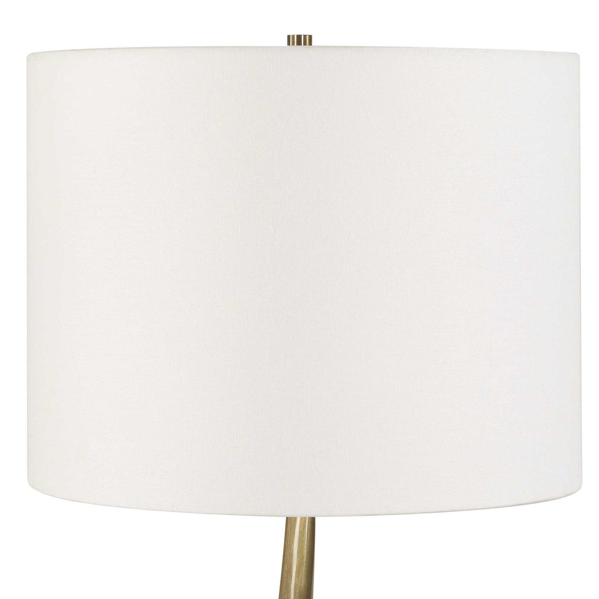 Spiraling - Cordless Brass Buffet Lamp - Black / Gold