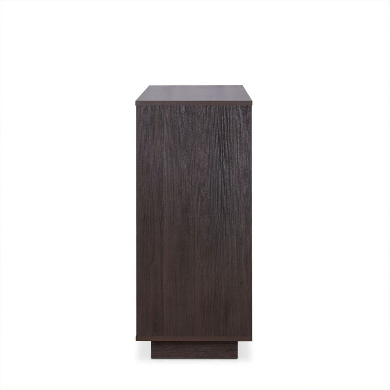 Hazen - 35" Wine Cabinet - Espresso - R&R Furniture Gallery (Fountain Valley, CA)