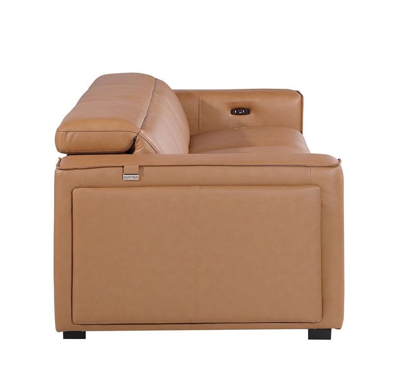 1224 - 3-Piece Modular Power Reclining Sofa In With 3 Power Recliners & Power Headrests