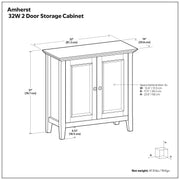 Amherst - Handcrafted Low Storage Cabinet - R&R Furniture Gallery (Fountain Valley, CA)
