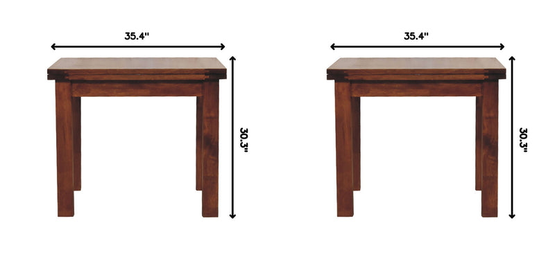 Butterfly Dining Table - Chestnut - R&R Furniture Gallery (Fountain Valley, CA)