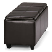 Avalon - Multi Functional Storage Ottoman - R&R Furniture Gallery (Fountain Valley, CA)