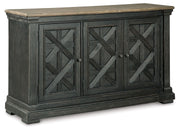 Tyler Creek - Dining Room Server - Black / Gray - R&R Furniture Gallery (Fountain Valley, CA)
