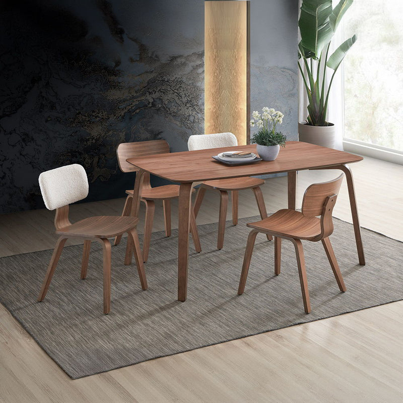 Casson - Dining Table - Walnut - R&R Furniture Gallery (Fountain Valley, CA)
