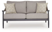 Ocean Beach - Loveseat With Cushion - Gray - R&R Furniture Gallery (Fountain Valley, CA)