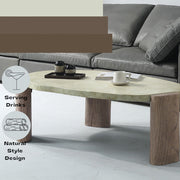 Jacinda - Coffee Table - Weathered Gray & Oak - R&R Furniture Gallery (Fountain Valley, CA)
