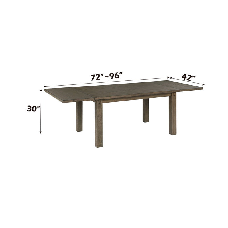 Nabirye - Dining Table - Dark Oak - R&R Furniture Gallery (Fountain Valley, CA)