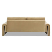 Mason - Arched Arm Sofa - Camel Brown Beige - R&R Furniture Gallery (Fountain Valley, CA)