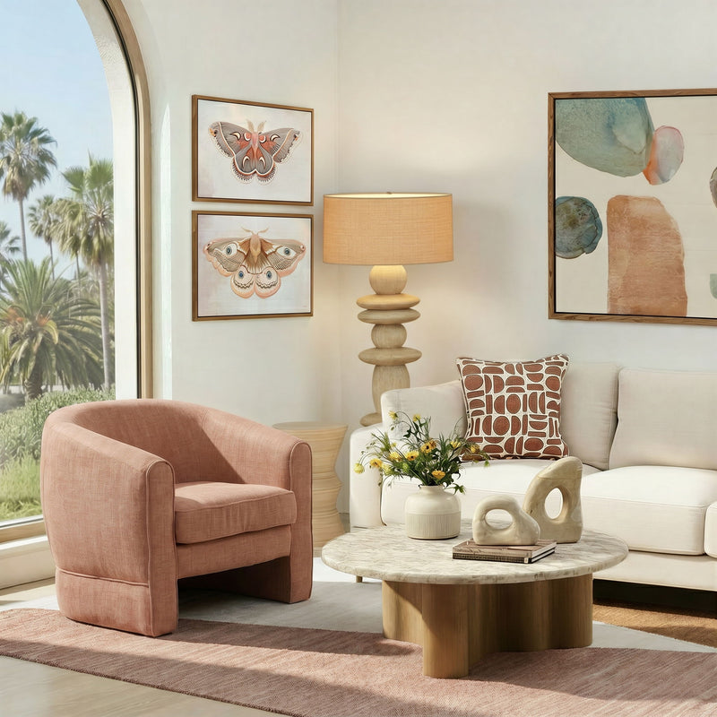 Ardin - Occasional Chair - Rose