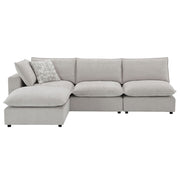 Marisa - Modular Armless Chair - Beige Boucle - R&R Furniture Gallery (Fountain Valley, CA)