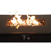 Rectangular Fire Pit With Frame Elegant Design - R&R Furniture Gallery (Fountain Valley, CA)
