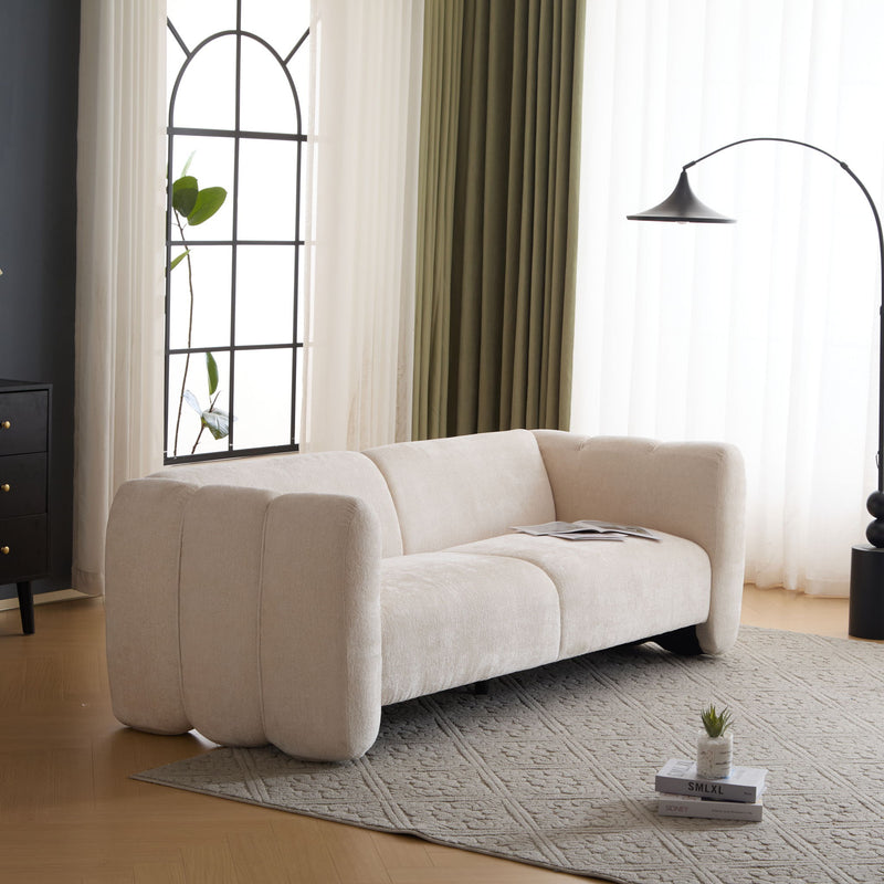 Tonson - 3 Seater Sofa, Wave Design - R&R Furniture Gallery (Fountain Valley, CA)